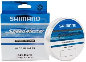 Shimano Vlasec Speedmaster Surf Clear Tapered 10x15m